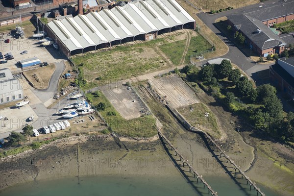 Gunboat Traverser System, Haslar Gunboat Yard, Gosport, Hampshire, 2018. Creator: Historic England.