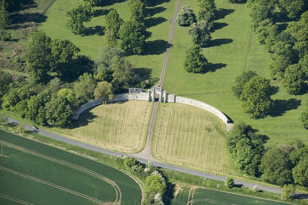 London Entrance Lodge at Woburn Abbey, Bedfordshire, 2018 Creator: Historic England.