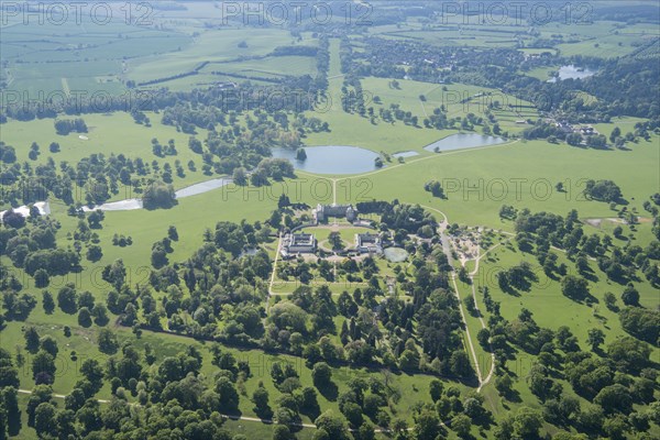 Woburn Abbey, the house, gardens and landscape park, Woburn, Bedfordshire, 2018. Creator: Historic England.
