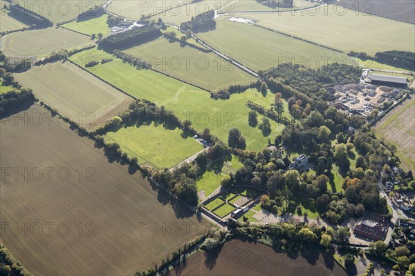 Saling Grove, Great Saling, Essex, 2018. A park and pleasure ground for which Humphry Repton produced a Red Book in 1790, with subsequent additions.