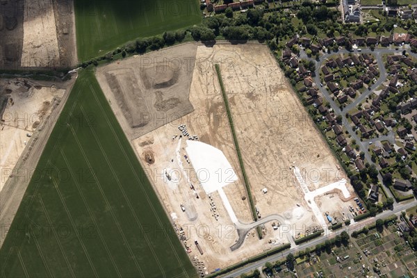 Site of an Iron Age cemetery, Pocklington, East Riding of Yorkshire, 2018 . Creator: Historic England.