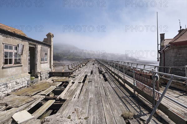 Birnbeck Pier, Birnbeck Island, Weston-Super-Mare, Somerset, 2018. Creator: Steven Baker.