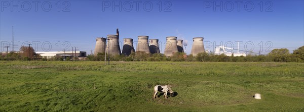 Ferrybridge C Power Station, West Yorkshire, 2018. Creator: James O Davies.