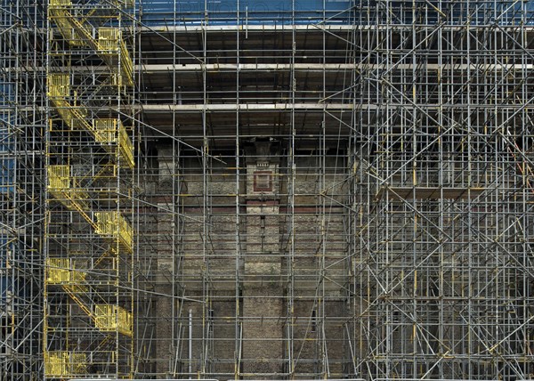 Renovation work, Alexandra Palace, Haringey, London, 2018. Creator: Chris Redgrave.