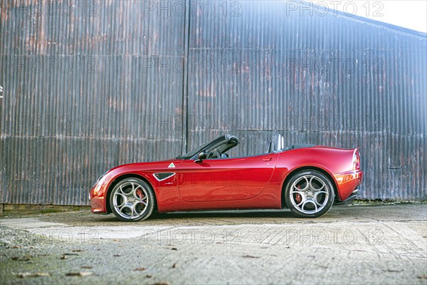 2013 Alfa Romeo 8C Spyder.