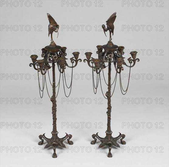 Pair of Candelabra, France, c. 1880.