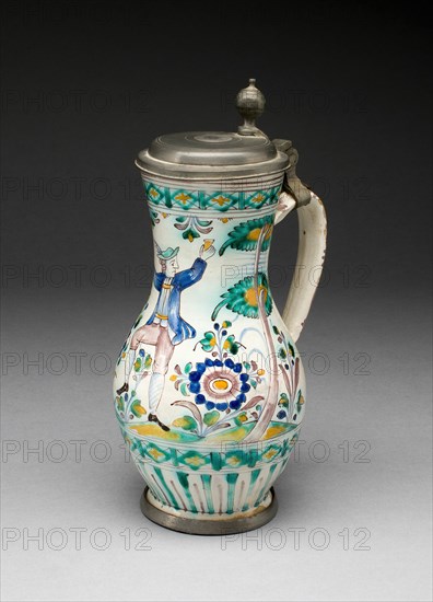 Wine Jug, Gmunden, c. 1800.