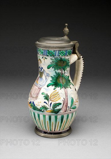 Wine Jug, Gmunden, c. 1800.