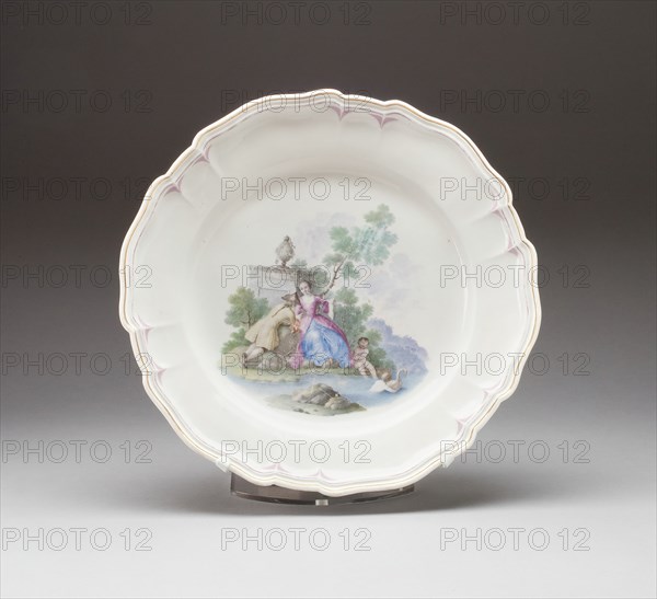 Plate, Buen Retiro, c. 1765.