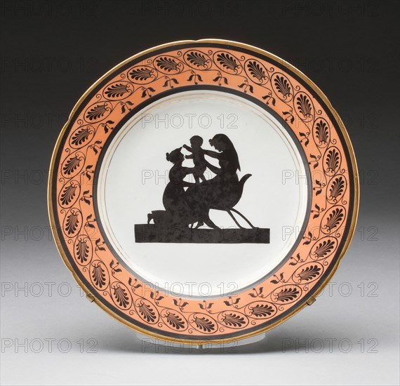 Plate, Coalport, c. 1805.