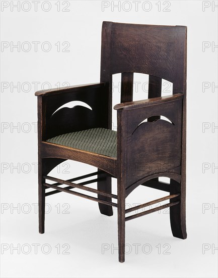 Armchair, Scotland, 1897.