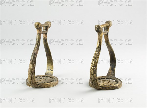 Pair of Stirrups, France, c. 1800.