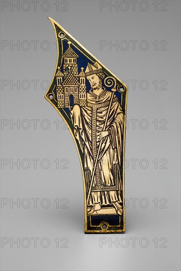 Plaque with a Bishop, Germany, 1180/1200.