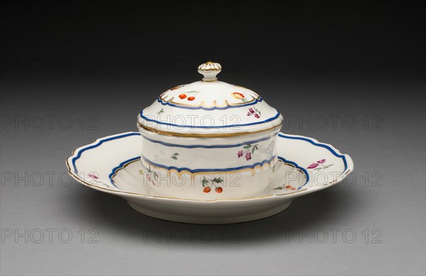 Covered Dish with Attached Stand, Frankenthal, c. 1775.