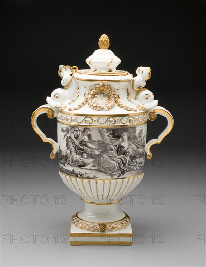 Urn, Frankenthal, 1776/77.