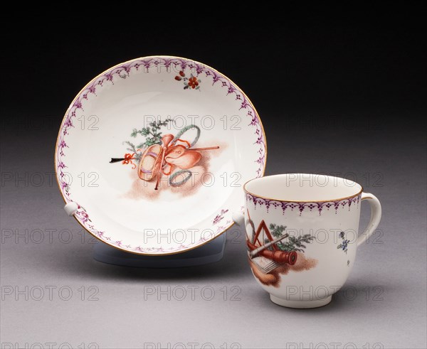 Cup and Saucer, Frankenthal, c. 1779.