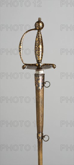 Smallsword and Scabbard, England, 1770/80.