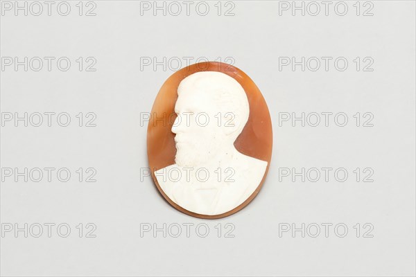 Cameo Portrait of Andrew Jackson, Italy, Mid 19th century.