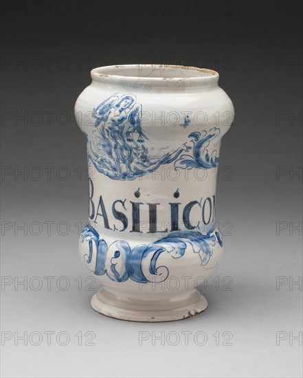 Pharmacy Jar, Savona, c. 1740.