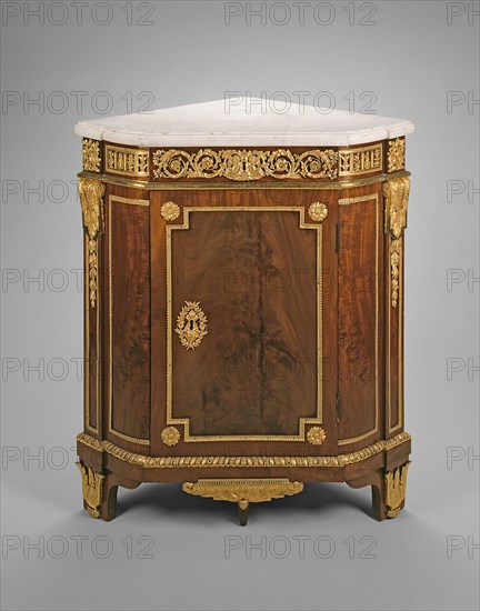 Corner Cabinet, France, c. 1785.