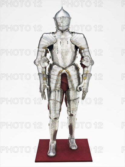 Armor for Field and Tournament, Augsburg, c. 1540/60 with later etching.