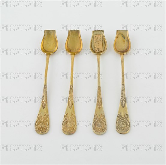 Salt Spoons (2), Rome, c. 1820.