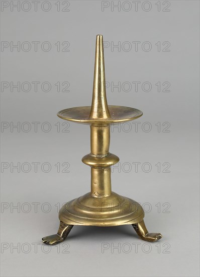 Pricket Candlestick, Northern Europe, 14th century.