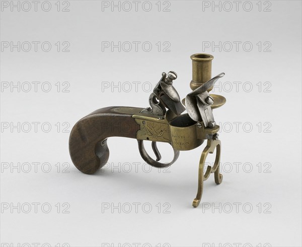 Flintlock Strike-A-Light, England, early 19th century.