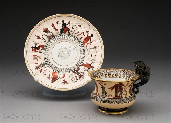 Cup and Saucer, Saint Petersburg, 1825/55.