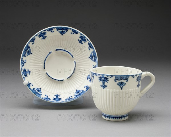 Cup and Saucer, Saint-Cloud, c. 1730.