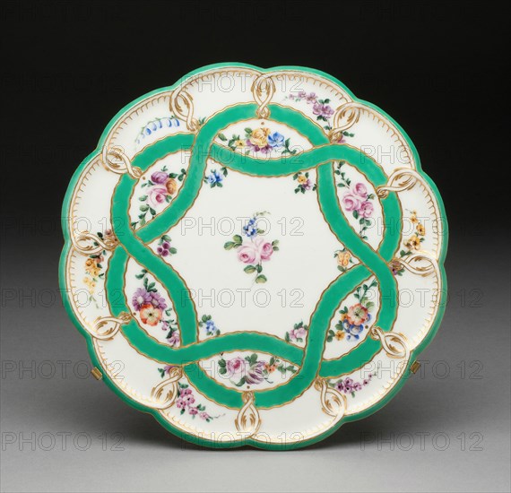 Footed Tray, Sèvres, 1757.