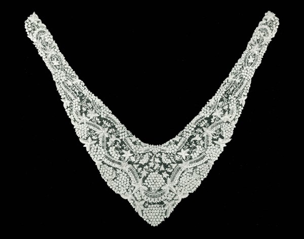 Collar, Belgium, 1880s/90s.