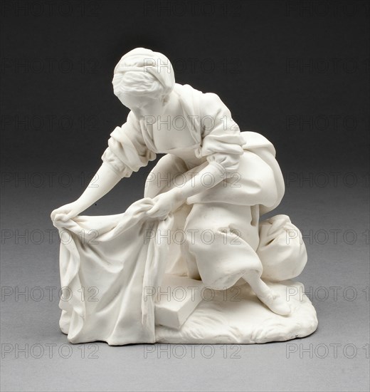 Girl Washing Clothes, Sèvres, 1755/60.