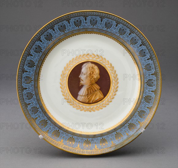 Plate, Sèvres, 1834.