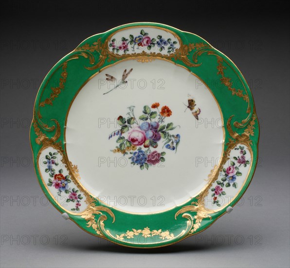 Plate, Sèvres, 1765.