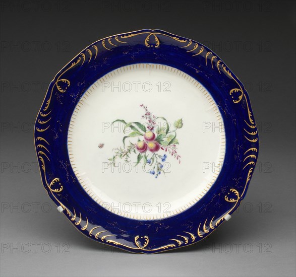 Plate, Vincennes, c. 1752.