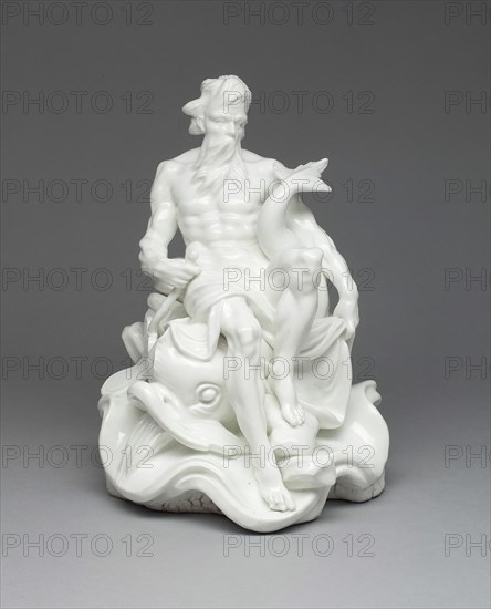 Figure of a River God (Fleuve), Vincennes, 1747/50.