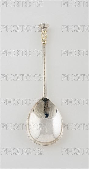 Spoon Commemorating the London Plague, Wokingham, c. 1665.