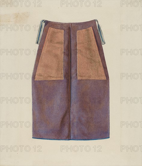 Man's Apron, 1935/1942.