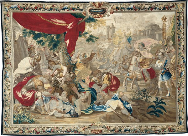 The Massacre at Jerusalem, from The Story of Titus and Vespasian, Brussels, 1650/75. Woven at the workshop of Gerard Peemans, after a design by Charles Poerson.