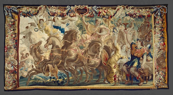 The Triumph of Caesar from The Story of Caesar and Cleopatra, Flanders, c. 1680. Woven at the workshop of Gerard Peemans, after a design by Justus van Egmont.