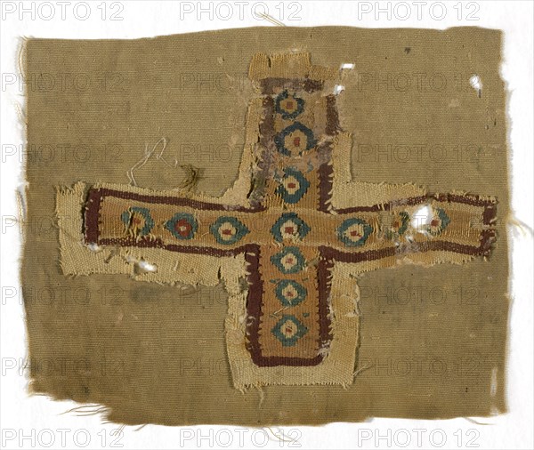 Cross, Egypt, Roman period (30 B.C.- 641 A.D.), 5th/6th century.