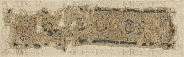 Border Fragment, Egypt, Fatimid period (969-1171).