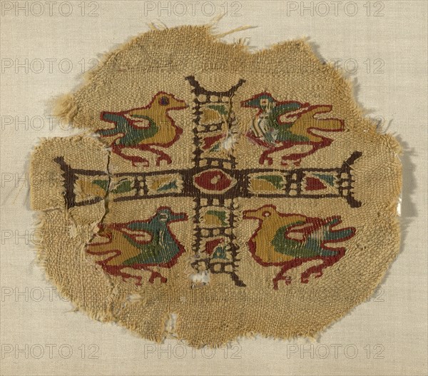 Fragment, Egypt, Roman period (30 B.C.-641 A.D.), 3rd/5th century.