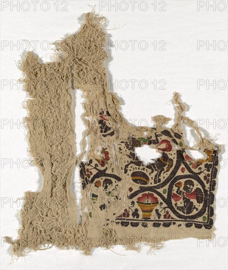 Fragment, Egypt, Roman period (30 B.C.- 641 A.D.)/Arab period (641-969)/Fatimid period (969-1171), 3rd/ 10th century.