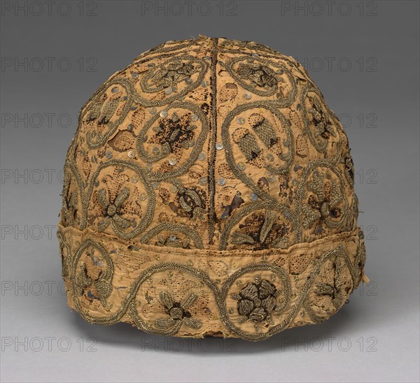 Man's Cap, England, 16th century.