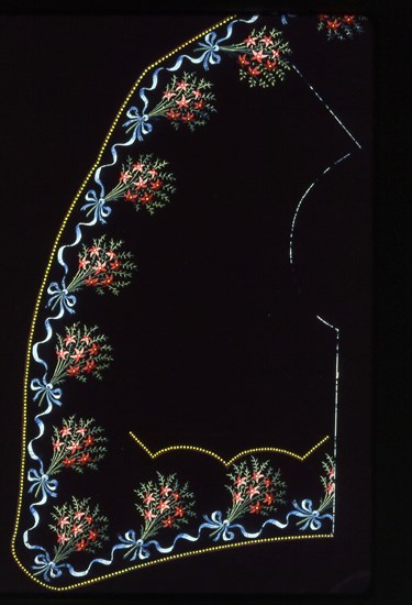 Waistcoat Design, England, 1830s/40s.