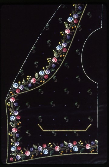 Waistcoat Design, England, 1830s/40s.