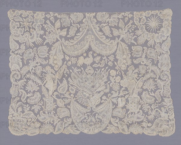 Cravat End, Flanders, 1700-50.