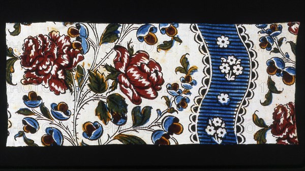 Blue Ribbon (Furnishing Fabric), France, 1760/64.